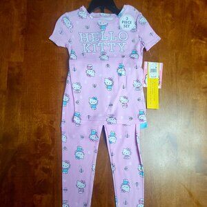 Hello Kitty ~ Sz 4 ~ 3 Piece P.J. Set ~ NWT